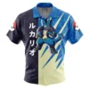 Chemise hawaïenne Attaque Lucario Pokémon - Maison Otaku