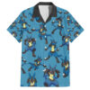 Chemise hawaïenne motif Lucario style pixel - Maison Otaku