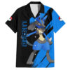 Chemise hawaïenne Lucario forme Méga évolution Mix - Maison Otaku