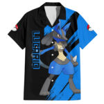 Chemise hawaïenne Lucario forme Méga évolution Mix – Maison Otaku