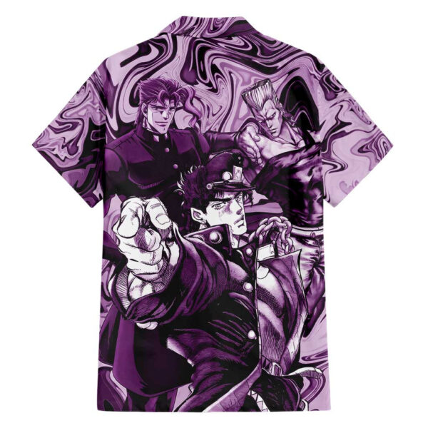 Chemise hawaïenne Lucid Stardust Crusaders JoJo Anime Mix - Maison Otaku – Image 2