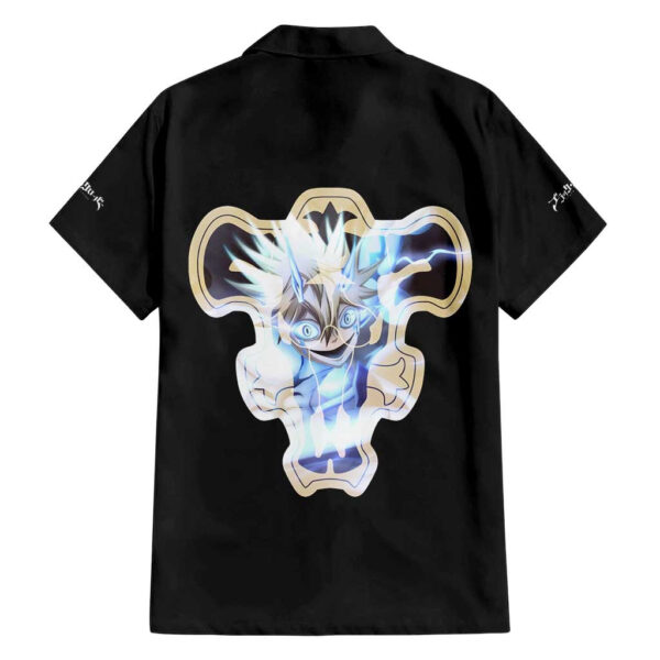 Chemise hawaïenne Luck Voltia Black Clover Anime - Maison Otaku – Image 2