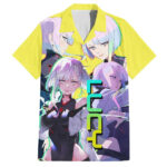 Chemise hawaïenne Lucy Cyberpunk Edgerunners Anime – Maison Otaku