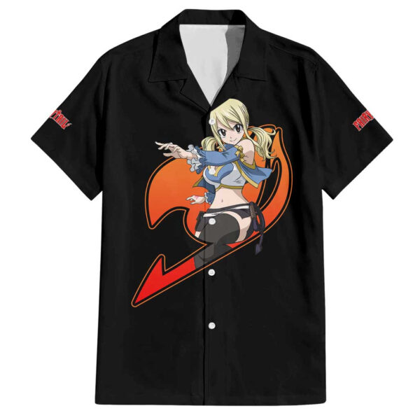 Chemise hawaïenne Lucy Heartfilia Fairy Tail Anime - Maison Otaku