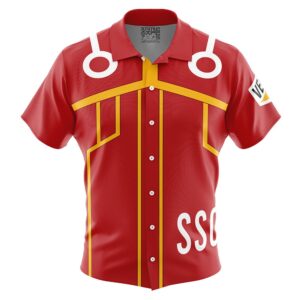 Chemise hawaïenne Luffy Egghead Island One Piece - Maison Otaku