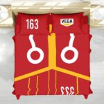 Housse De Couette Luffy Tenue Egghead One Piece Parure de lit Ensemble De Literie