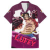 Chemise hawaïenne Luffy Gear 4 One Piece Anime - Maison Otaku