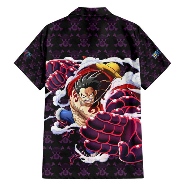 Chemise hawaïenne Luffy Gear 4 One Piece motif Mix Anime - Maison Otaku – Image 2