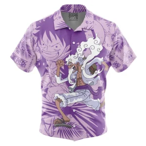 Chemise hawaïenne Luffy Gear 5 Aloha One Piece - Maison Otaku