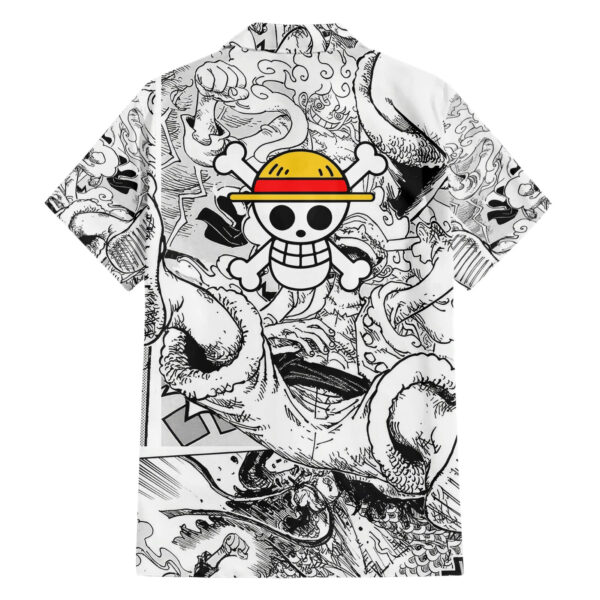 Chemise hawaïenne Luffy Gear 5 Nika One Piece - Maison Otaku – Image 2