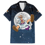 Chemise hawaïenne Luffy Gear 5 V2 One Piece Anime – Maison Otaku