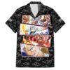Chemise hawaïenne Luffy Gear 5 cheveux blancs Nika One Piece Anime - Maison Otaku