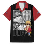 Chemise hawaïenne Luffy One Piece Manga Mix Anime – Maison Otaku