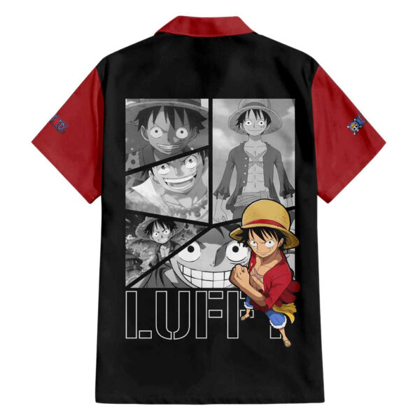 Chemise hawaïenne Luffy One Piece Manga Mix Anime - Maison Otaku – Image 2