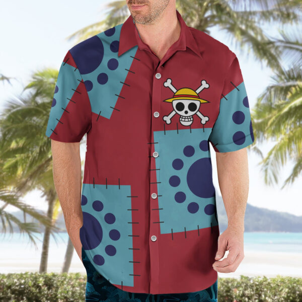 Chemise hawaïenne Luffy Arc Wano - Maison Otaku – Image 3