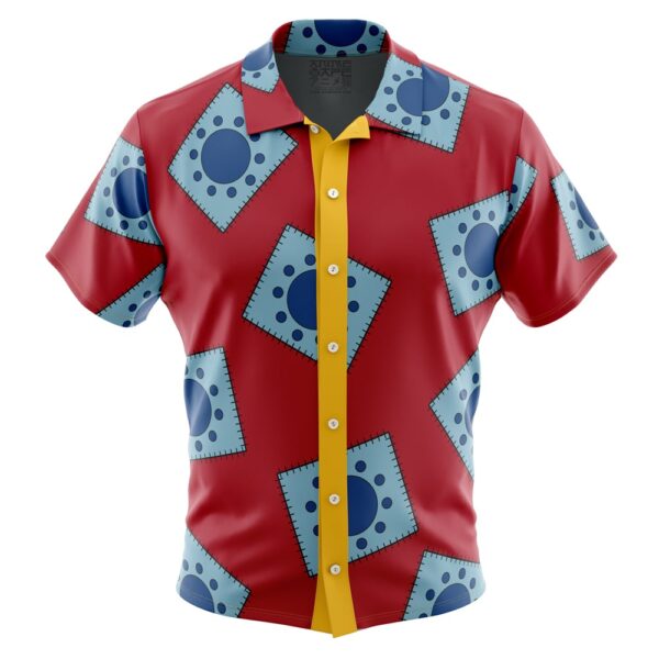 Chemise hawaïenne Motif Wano de Luffy One Piece - Maison Otaku