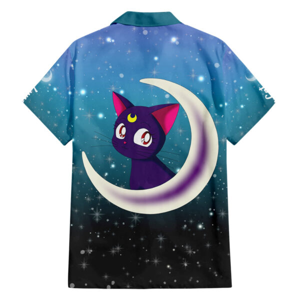 Chemise hawaïenne Luna Chat Sailor Moon - Maison Otaku – Image 2