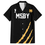 Chemise hawaïenne MSBY Atsumu Miya numéro 13 Haikyuu Uniforme Anime – Maison Otaku