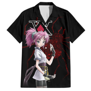 Chemise hawaïenne Machi Komacine Brigade Fantôme Hunter x Hunter Anime - Maison Otaku