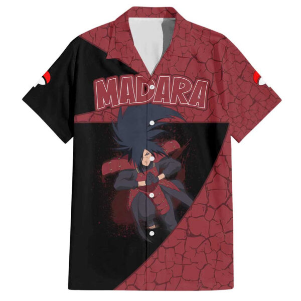Chemise hawaïenne Madara Uchiha Naruto Anime - Maison Otaku