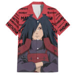 Chemise hawaïenne Madara Uchiha style manga – Maison Otaku