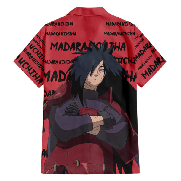 Chemise hawaïenne Madara Uchiha style manga - Maison Otaku – Image 2