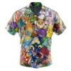 Chemise hawaïenne Créatures Magiques Pokémon - Maison Otaku