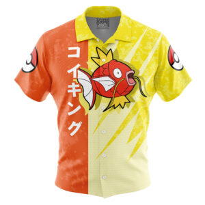 Chemise hawaïenne Attaque Magicarpe Pokémon - Maison Otaku
