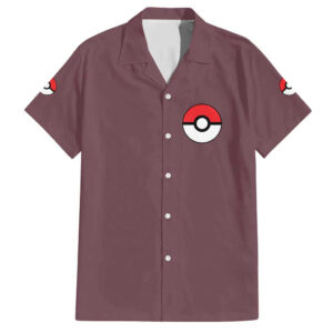 Chemise hawaïenne Magicarpe Pokémon Anime - Maison Otaku
