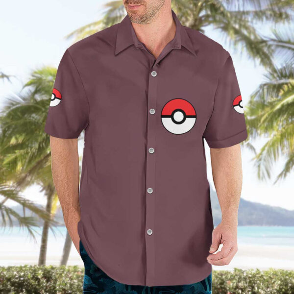 Chemise hawaïenne Magicarpe Pokémon Anime - Maison Otaku – Image 3