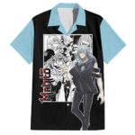 Chemise hawaïenne Mahito Jujutsu Kaisen Manga Mix Anime – Maison Otaku