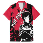 Chemise hawaïenne Mai Zenin Jujutsu Kaisen style manga – Maison Otaku