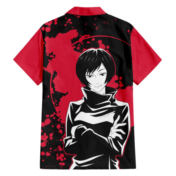 Chemise hawaïenne Mai Zenin Jujutsu Kaisen style manga - Maison Otaku – Image 2