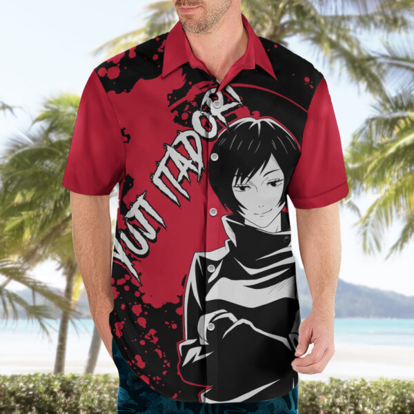 Chemise hawaïenne Mai Zenin Jujutsu Kaisen style manga - Maison Otaku – Image 3