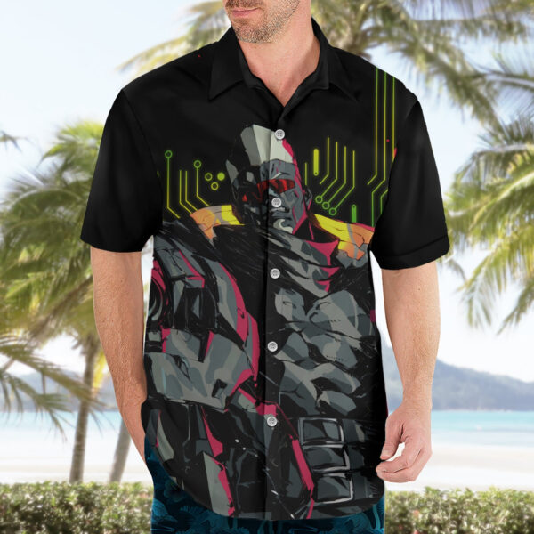 Chemise hawaïenne Maine Cyberpunk classique - Maison Otaku – Image 3