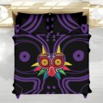 Housse De Couette Majora’s Mask The Legend of Zelda Parure de lit Ensemble De Literie