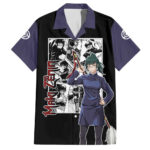 Chemise hawaïenne Maki Zenin Jujutsu Kaisen Manga Mix – Maison Otaku