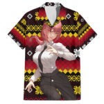 Chemise hawaïenne Makima Chainsaw Man Noël Mix Anime – Maison Otaku