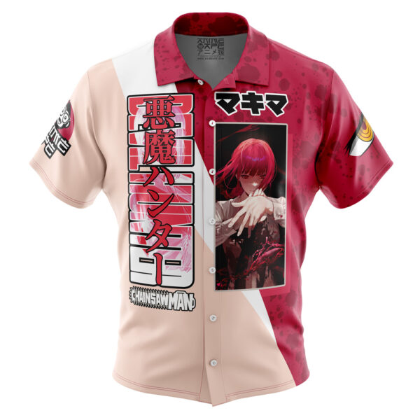Chemise hawaïenne Makima Chainsaw Man - Maison Otaku
