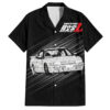 Chemise hawaïenne Mako Sato SilEighty Initial D Manga Mix - Maison Otaku