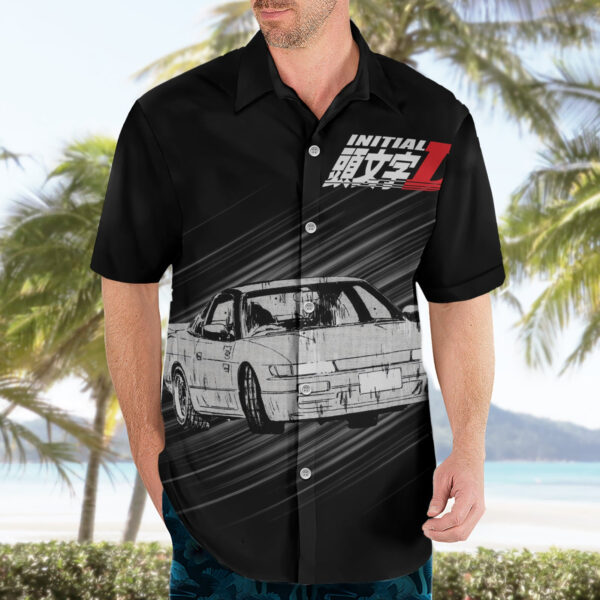 Chemise hawaïenne Mako Sato SilEighty Initial D Manga Mix - Maison Otaku – Image 3