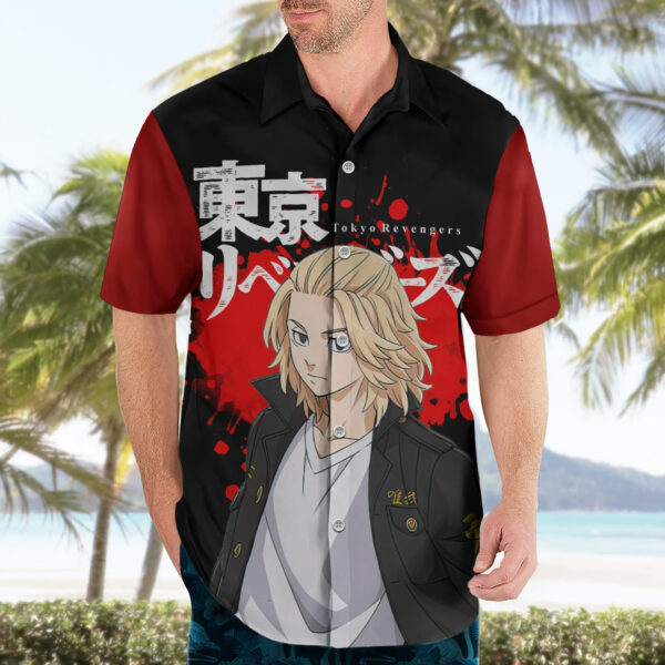 Chemise hawaïenne Mikey Manjirou Sano Tokyo Revengers - Maison Otaku – Image 3