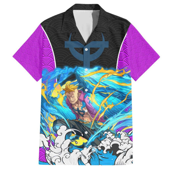 Chemise hawaïenne Marco One Piece Anime - Maison Otaku