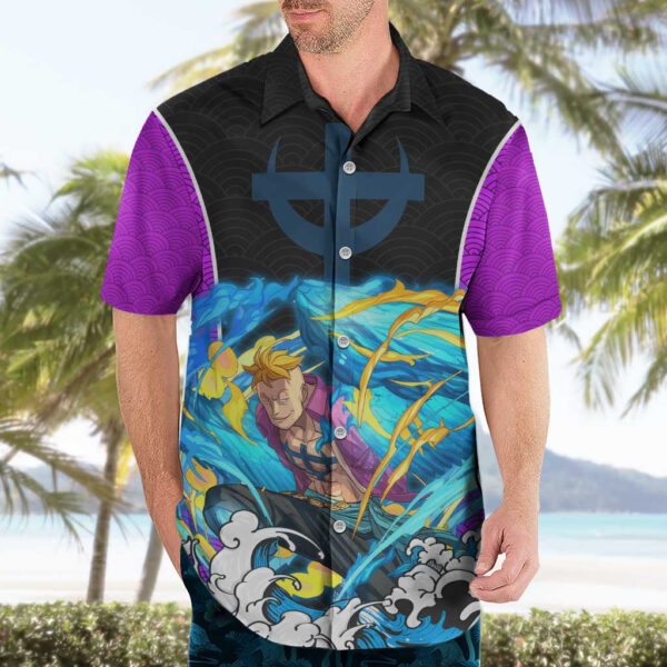 Chemise hawaïenne Marco One Piece Anime - Maison Otaku – Image 3