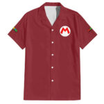 Chemise hawaïenne Mario Bros 3D Manga Mix Anime – Maison Otaku