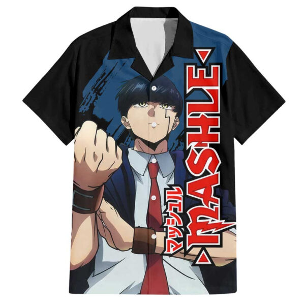 Chemise hawaïenne Mash Burnedead Magic and Muscles Anime - Maison Otaku
