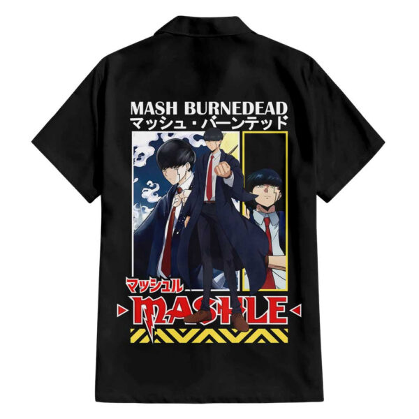 Chemise hawaïenne Mash Burnedead Mashle Anime - Maison Otaku – Image 2