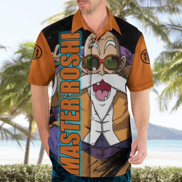 Chemise hawaïenne Tortue Géniale Dragon Ball classique - Maison Otaku – Image 3