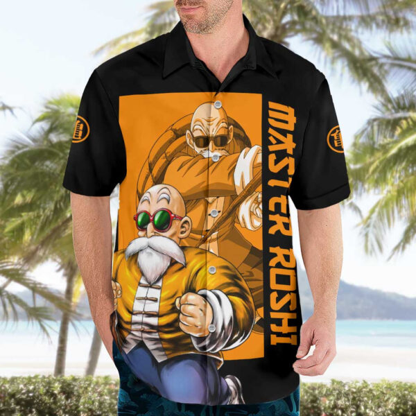 Chemise hawaïenne Tortue Géniale Dragon Ball Z Anime - Maison Otaku – Image 3
