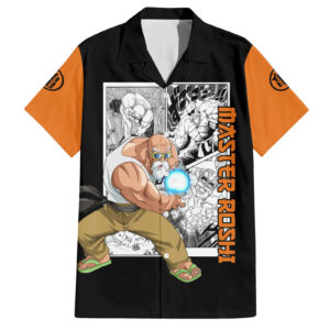 Chemise hawaïenne Tortue Géniale Dragon Ball Manga Mix Anime - Maison Otaku